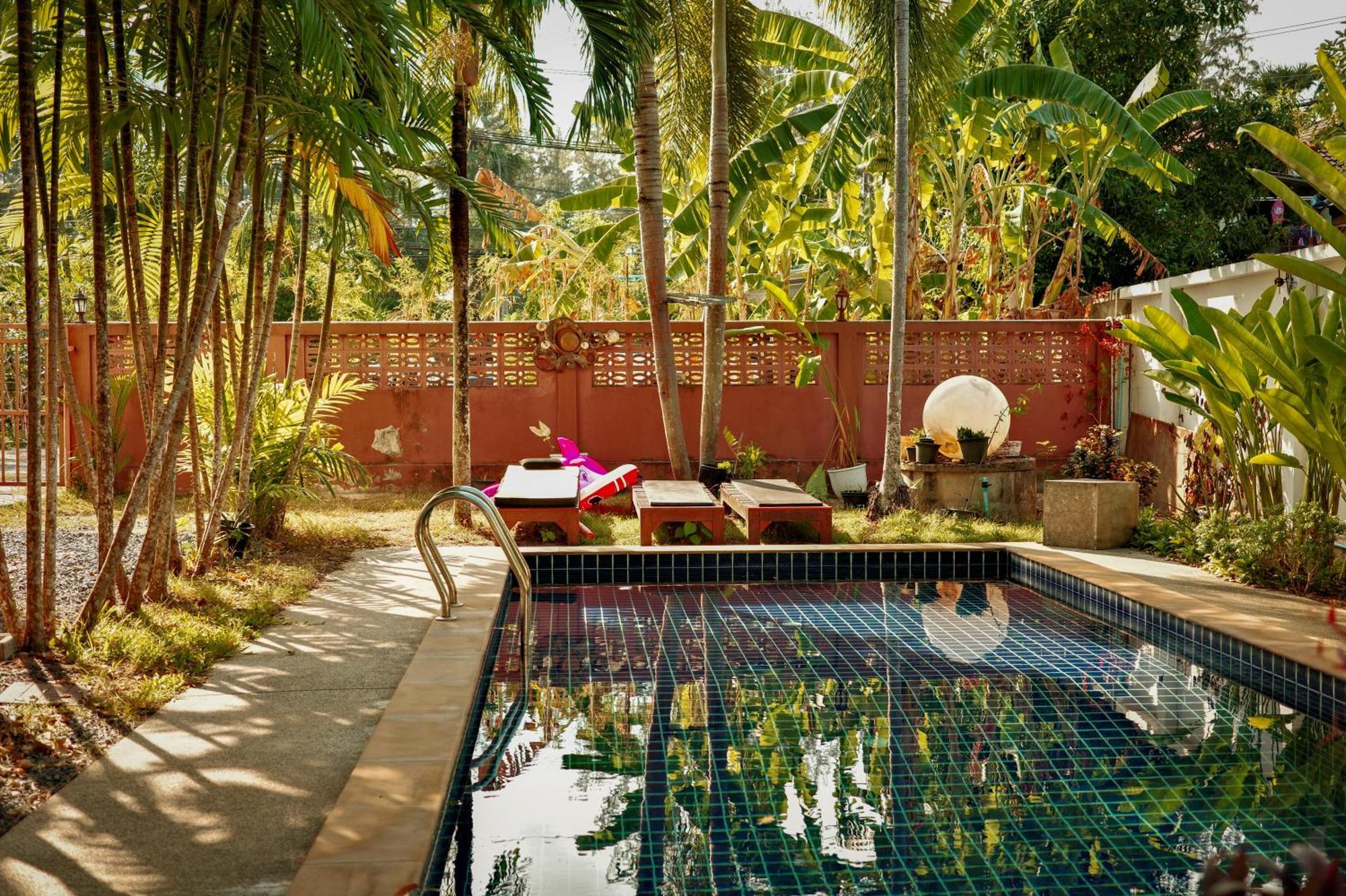 Beachfront Pool Villa Bãi biển Kamala Ngoại thất bức ảnh