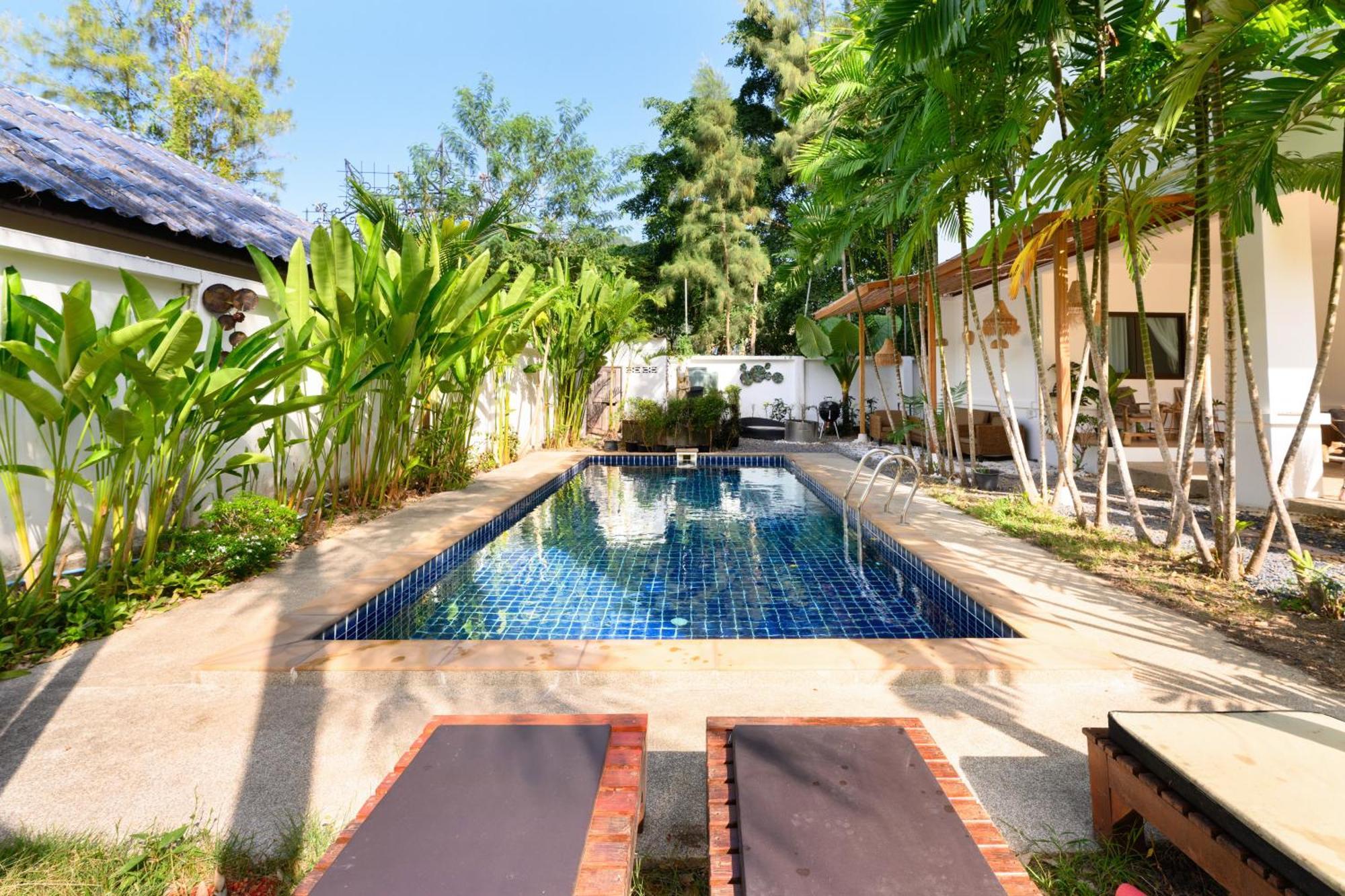 Beachfront Pool Villa Bãi biển Kamala Ngoại thất bức ảnh